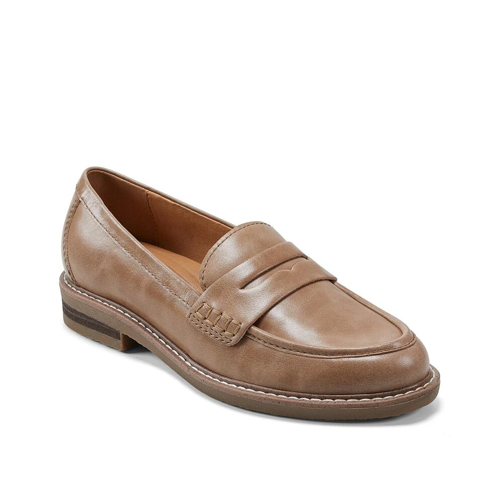 Earth Wide Width Javas Penny Loafer | Women's | Light Brown Cover