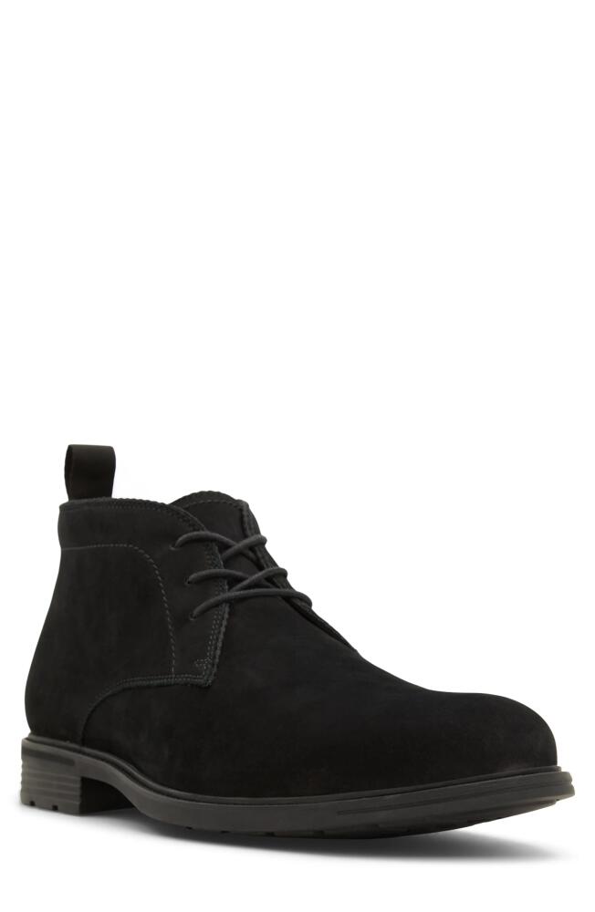 ALDO Charleroi Plain Toe Derby Boot in Black Cover