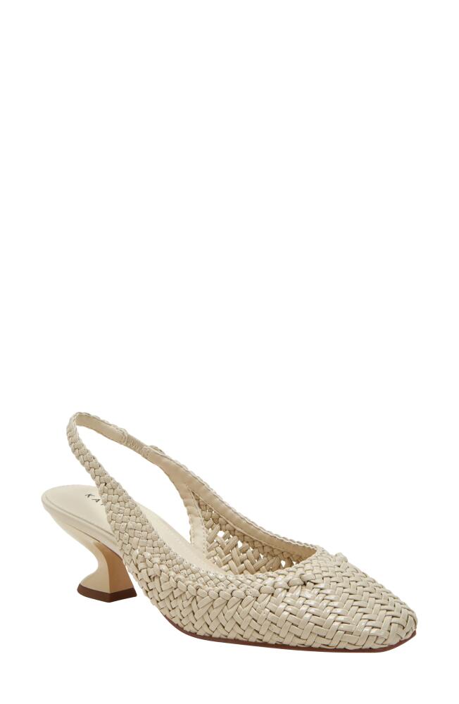 Katy Perry The Laterr Woven Slingback Pump in Chalk Cover