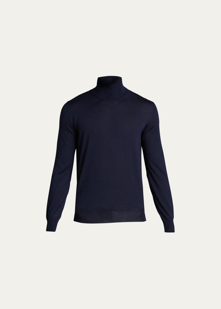 Bergdorf Goodman Men's Cashmere Turtleneck Sweater Cover