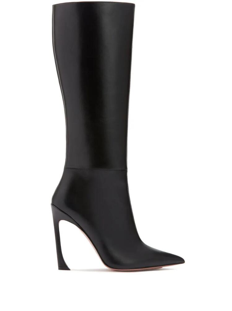 Pīferi Nadja 100mm pointed boots - Black Cover