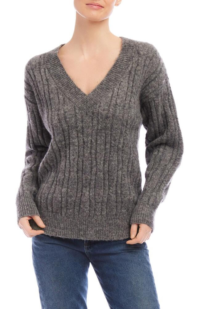 FIFTEEN TWENTY Deliana Oversize Sweater in Gray Cover