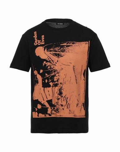 Raf Simons Man T-shirt Black Cotton Cover