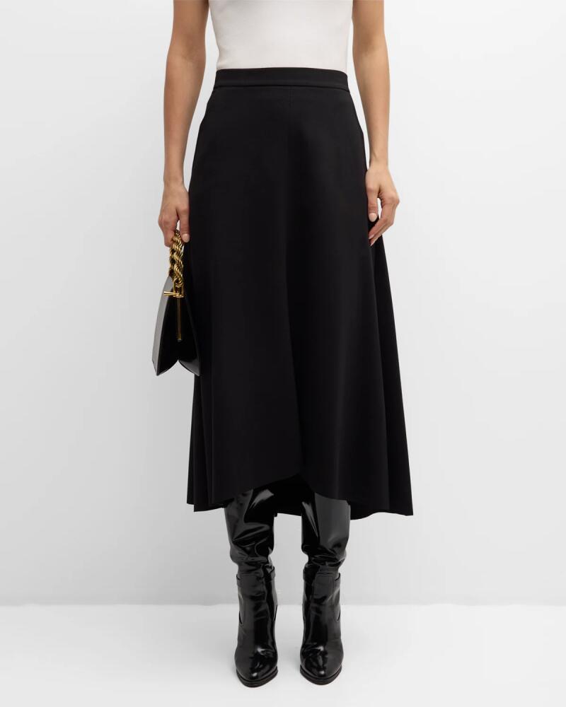 DOROTHEE SCHUMACHER Emotional Essence High-Low Midi Skirt Cover