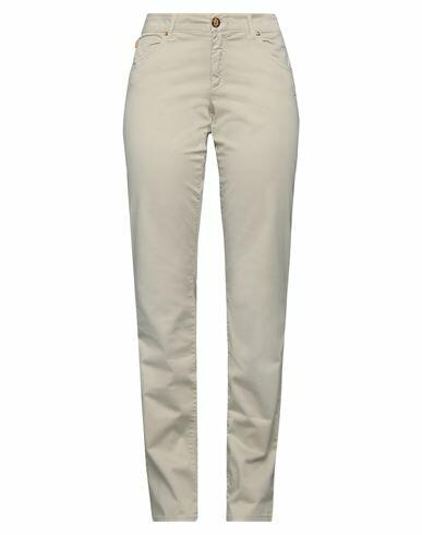 Marani Jeans Woman Pants Beige Cotton, Elastane Cover