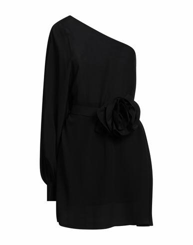 Simona Corsellini Woman Mini dress Black Silk Cover