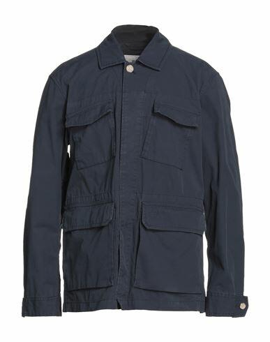 Woolrich Man Jacket Midnight blue Cotton Cover