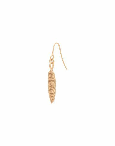 Emanuele Bicocchi Feather Earring Single Earring Gold 925/1000 Silver, 24kt Gold-plated Cover