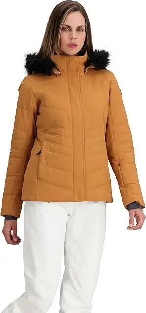 Obermeyer Tuscany II Jacket (Brown Sugar) Women's Clothing Cover