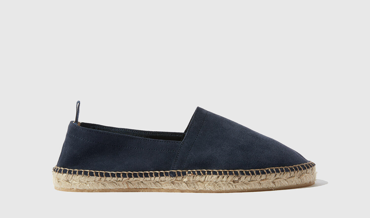 SCAROSSO Espadrilles Pablo Blue Suede Suede Leather Cover