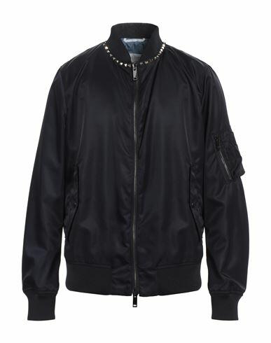 Valentino Garavani Man Jacket Midnight blue Polyamide, Polyester, Elastane Cover