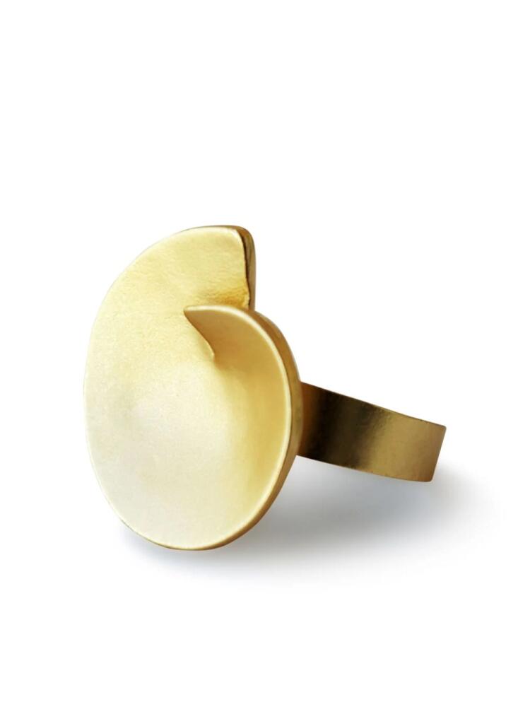 Hzmer Jewelry asymmetric ring - Gold Cover