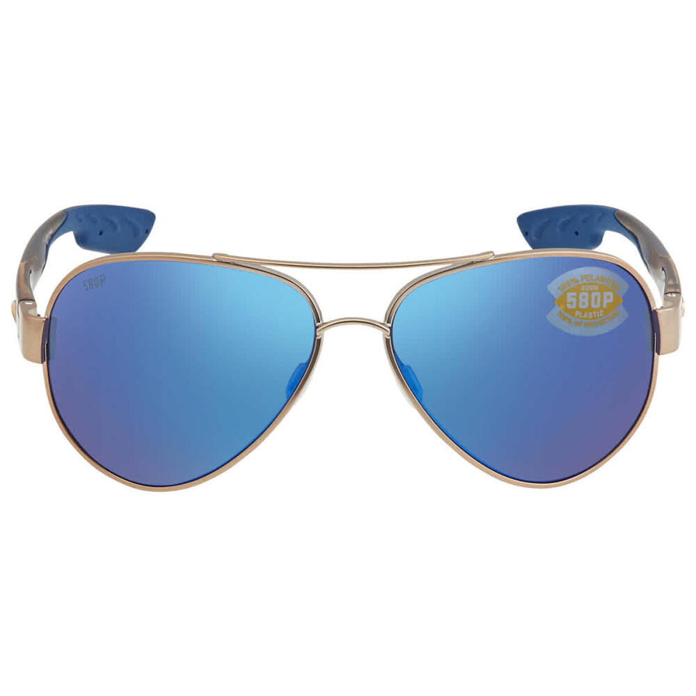 Costa Del Mar SOUTH POINT Blue Mirror Polarized Polycarbonate Unisex Sunglasses Cover