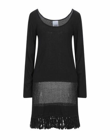 Jijil Woman Sweater Black Acrylic, Viscose, Cotton, Wool Cover