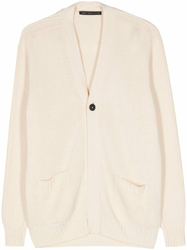 Low Brand knitted cotton cardigan - Neutrals Cover