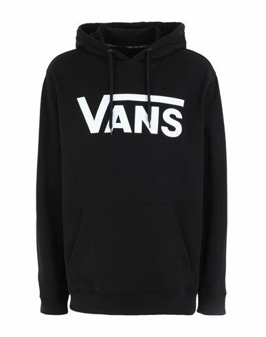 Vans Mn Vans Classic Po Hoodie Ii Man Sweatshirt Black Cotton Cover