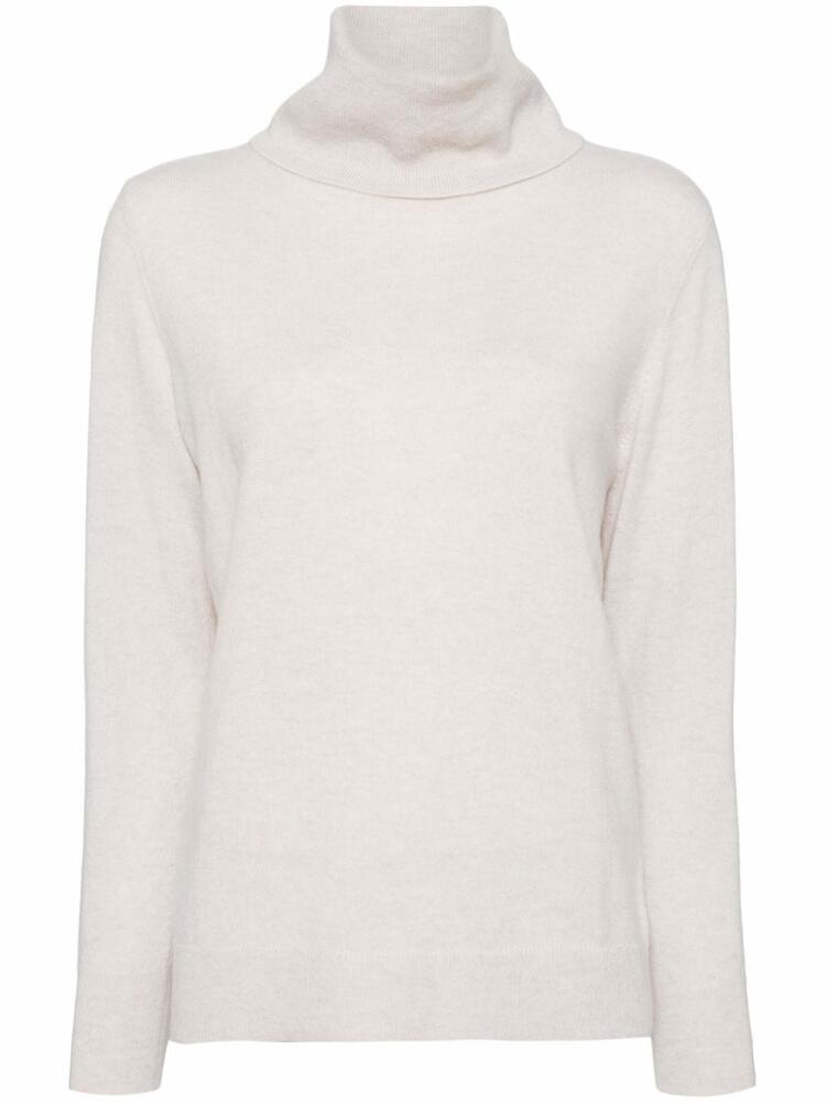 N.Peal loose roll-neck jumper - Neutrals Cover