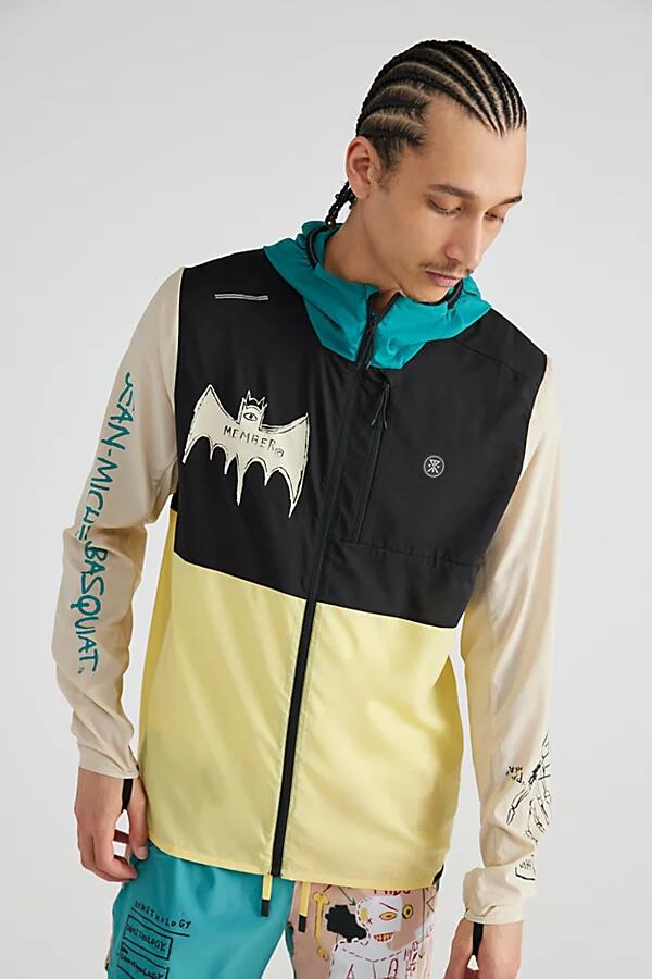 Roark Run Amok Second Wind Basquiat Athletic Windbreaker Jacket in Black Cover