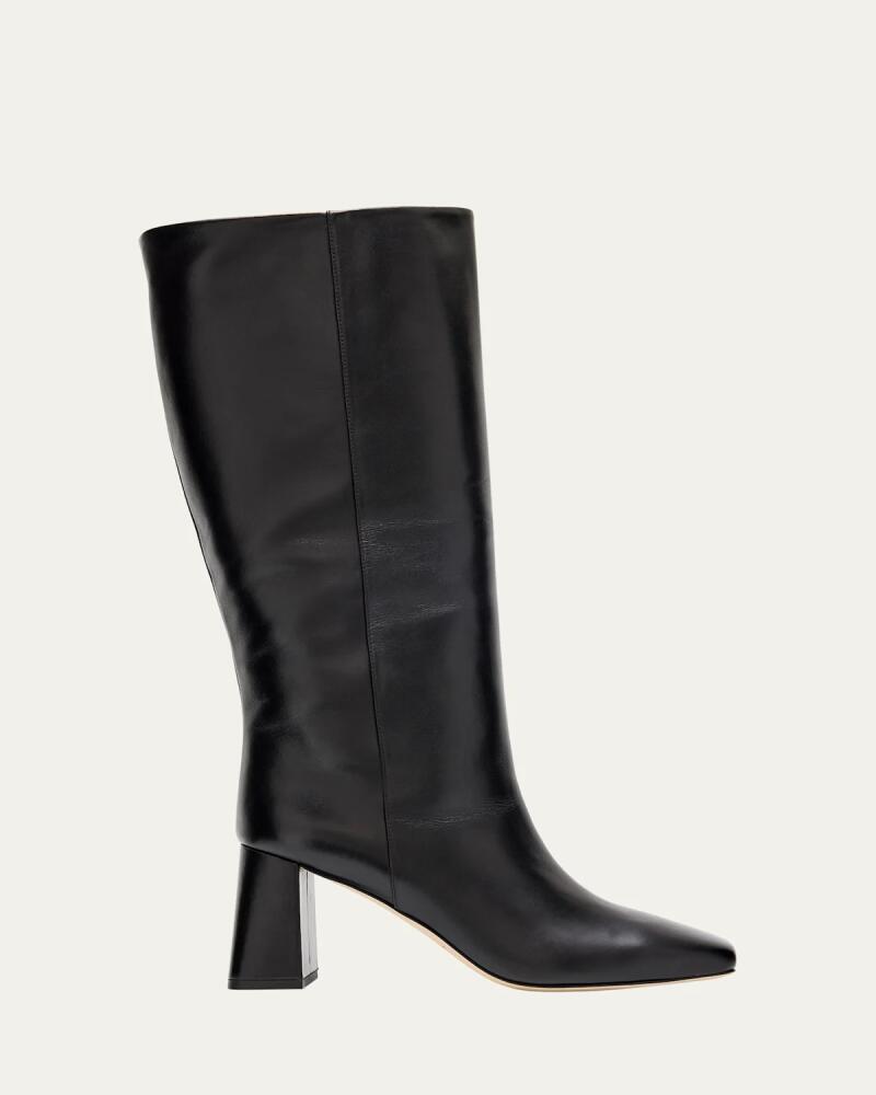 Dear Frances Leather Slouchy Knee Bucket Boots Cover