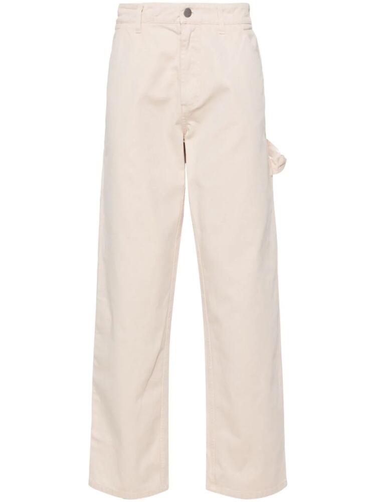 Awake NY straight-leg cotton carpenter trousers - Neutrals Cover