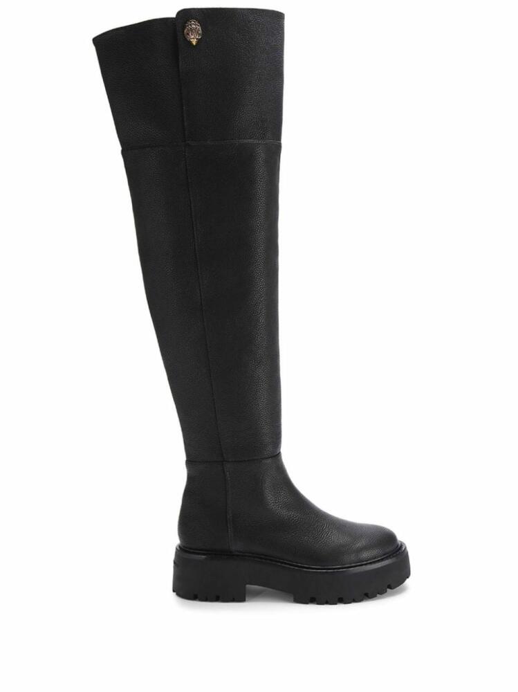 Kurt Geiger London Shoreditch leather over-the-knee boots - Black Cover