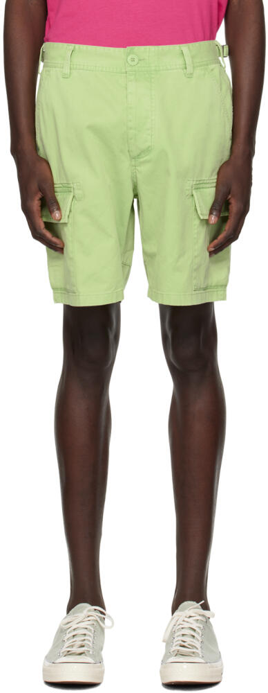 Saturdays NYC Green Balugo Sunbaked Shorts Cover