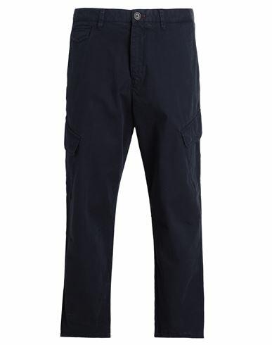 Ps Paul Smith Man Pants Midnight blue Organic cotton, Elastane Cover