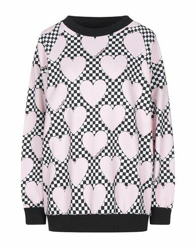 Love Moschino Woman Sweatshirt Light pink Cotton Cover