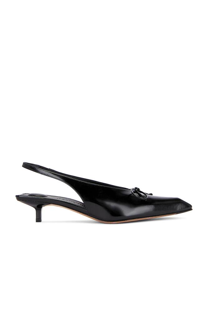 JACQUEMUS Les Slingbacks Cubisto B in Black Cover