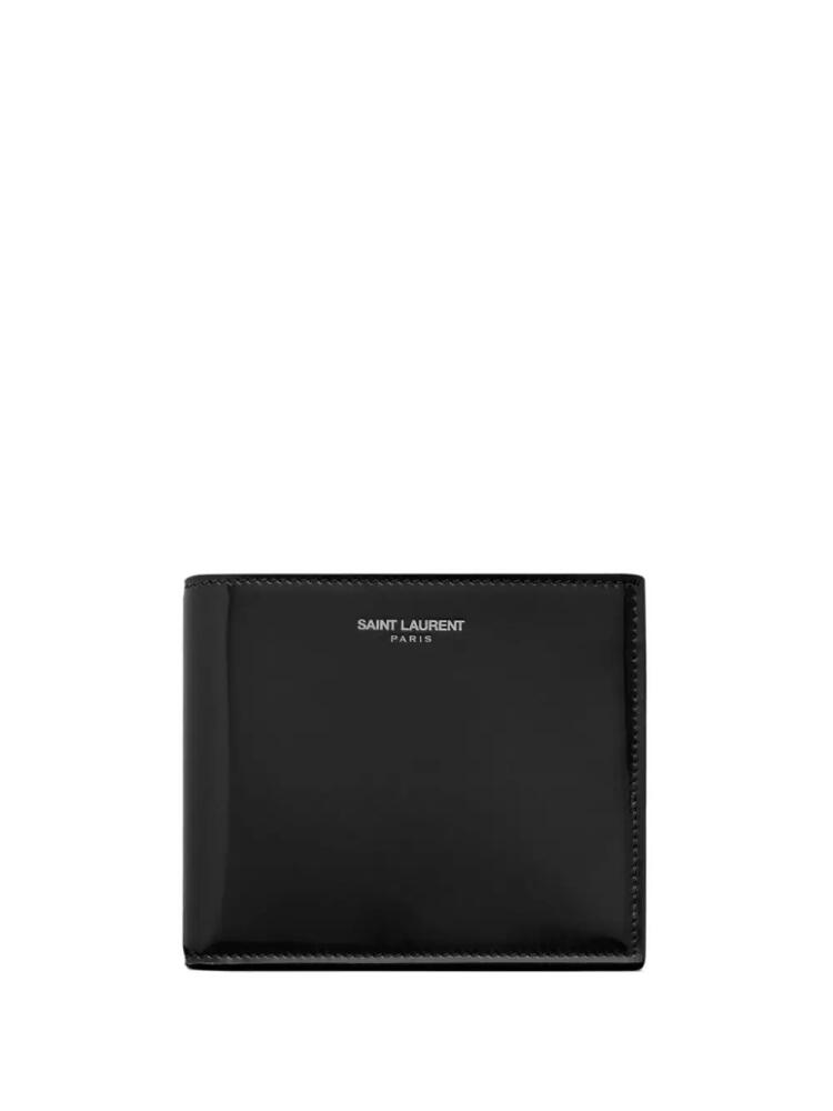 Saint Laurent bi-fold leather wallet - Black Cover