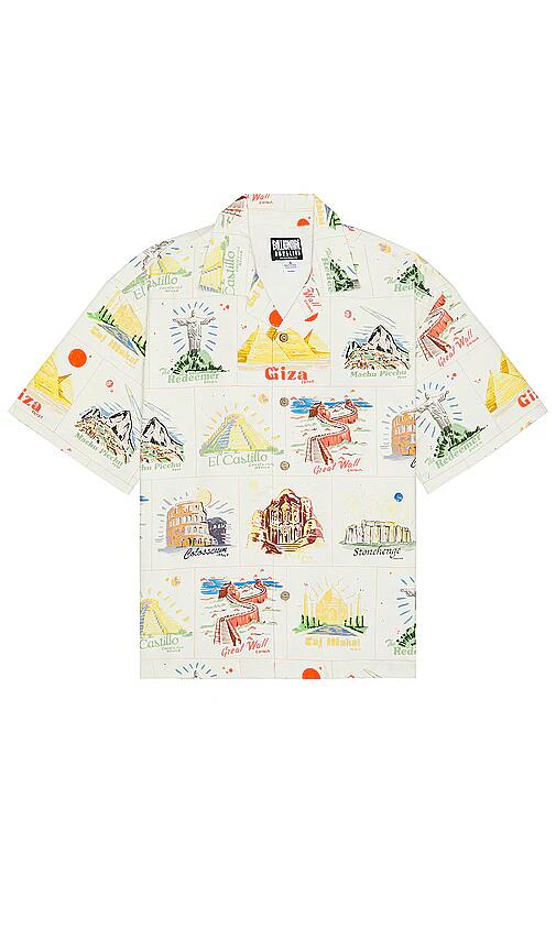 Billionaire Boys Club Globetrotter Shirt in White Cover