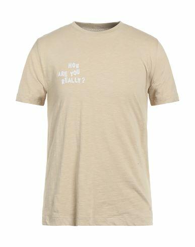 Hamaki-ho Man T-shirt Beige Cotton Cover