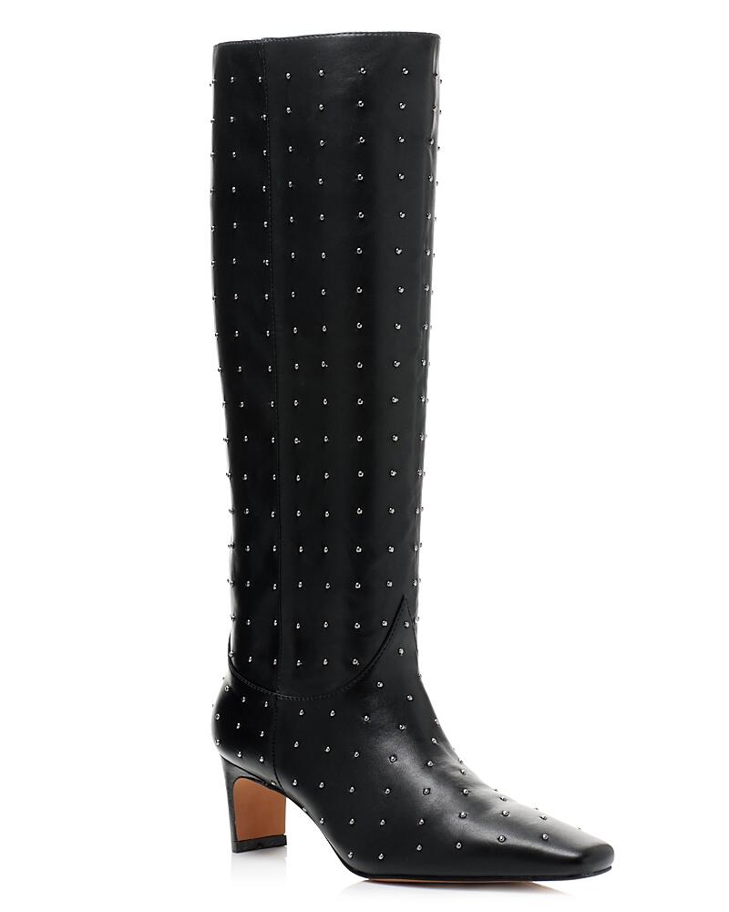 Aqua Women's Heris Studded High Heel Boots - Exclusive Cover