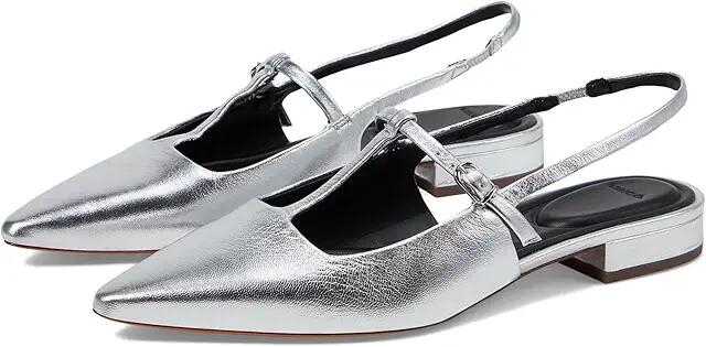 Vince Iliana Slingbacks (Silver Leather) Women's Sandals Cover