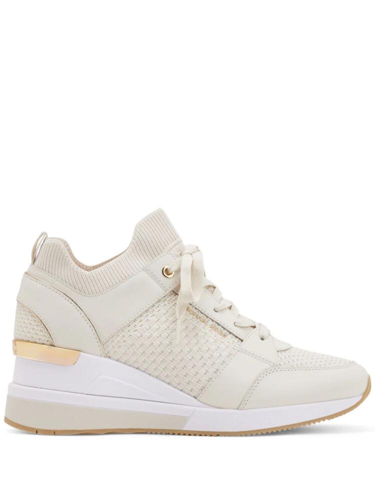 Michael Kors Georgie knitted sneakers - Neutrals Cover