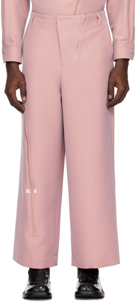 ADER error Pink Fraven Trousers Cover