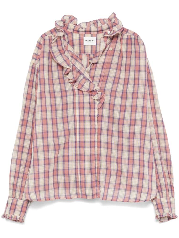 MARANT ÉTOILE Pamias blouse - Pink Cover