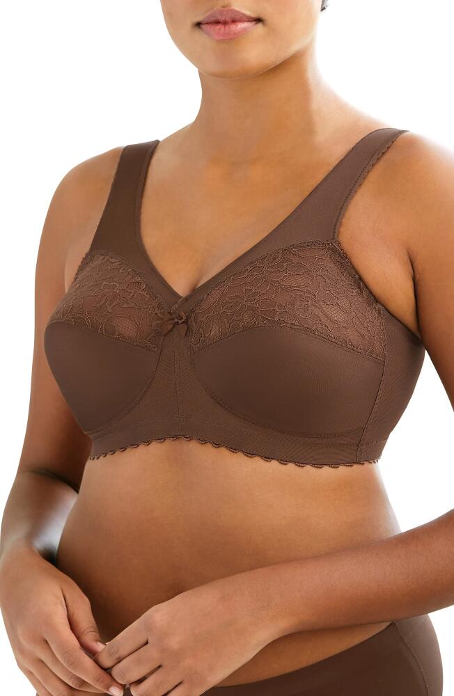 Glamorise MagicLift Original Support Bra in Mocha Cover