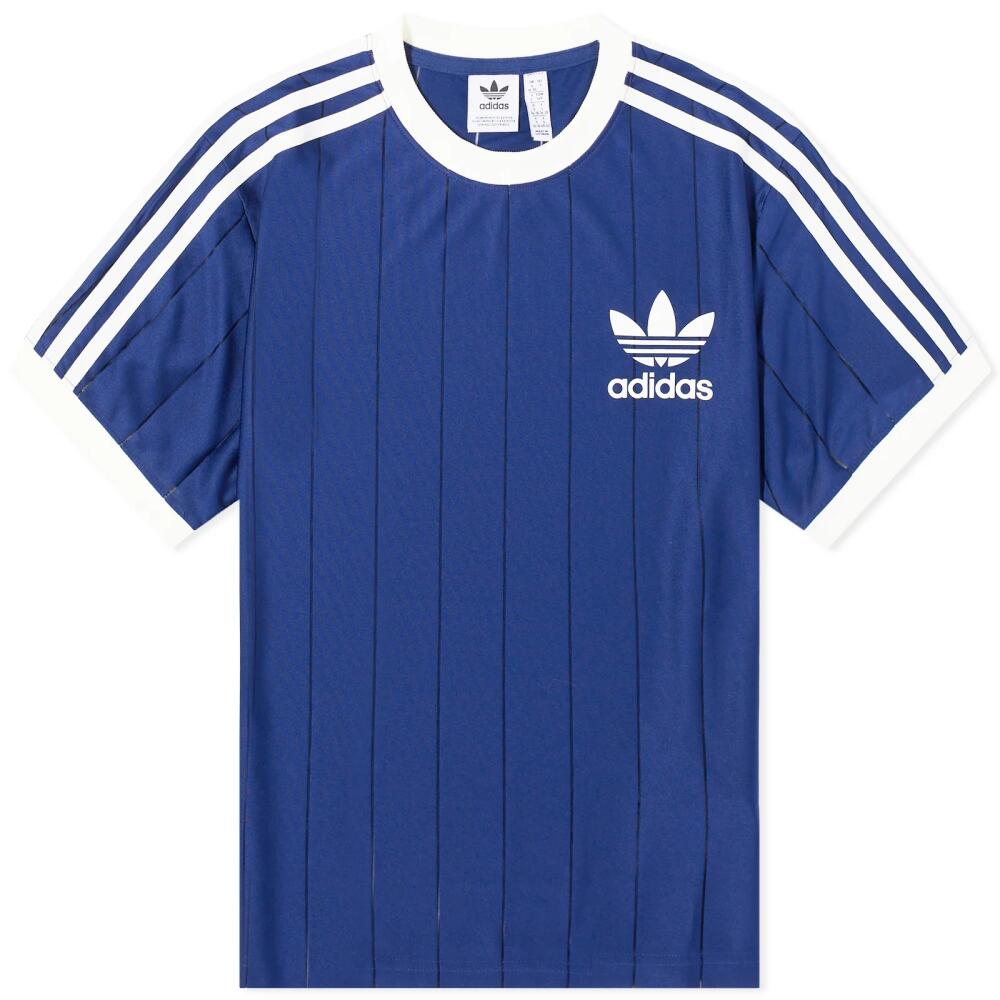 Adidas Women's 3 Stripe T-shirt in Dark Blue Cover