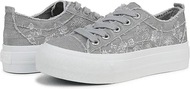 Blowfish Malibu Sadie-Sun Oxfords (Fog Grey Canvas) Women's Shoes Cover