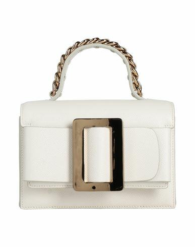 Boyy Woman Handbag White Leather Cover