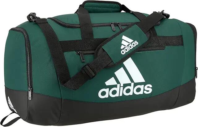 adidas Defender 4 Medium Duffel Bag (Green/Team Dark Green) Handbags Cover