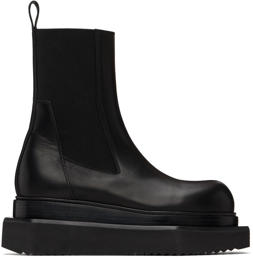 Rick Owens Black Porterville Beatle Turbo Cyclops Chelsea Boots Cover