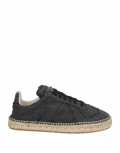 Maison Margiela Man Espadrilles Black Textile fibers Cover