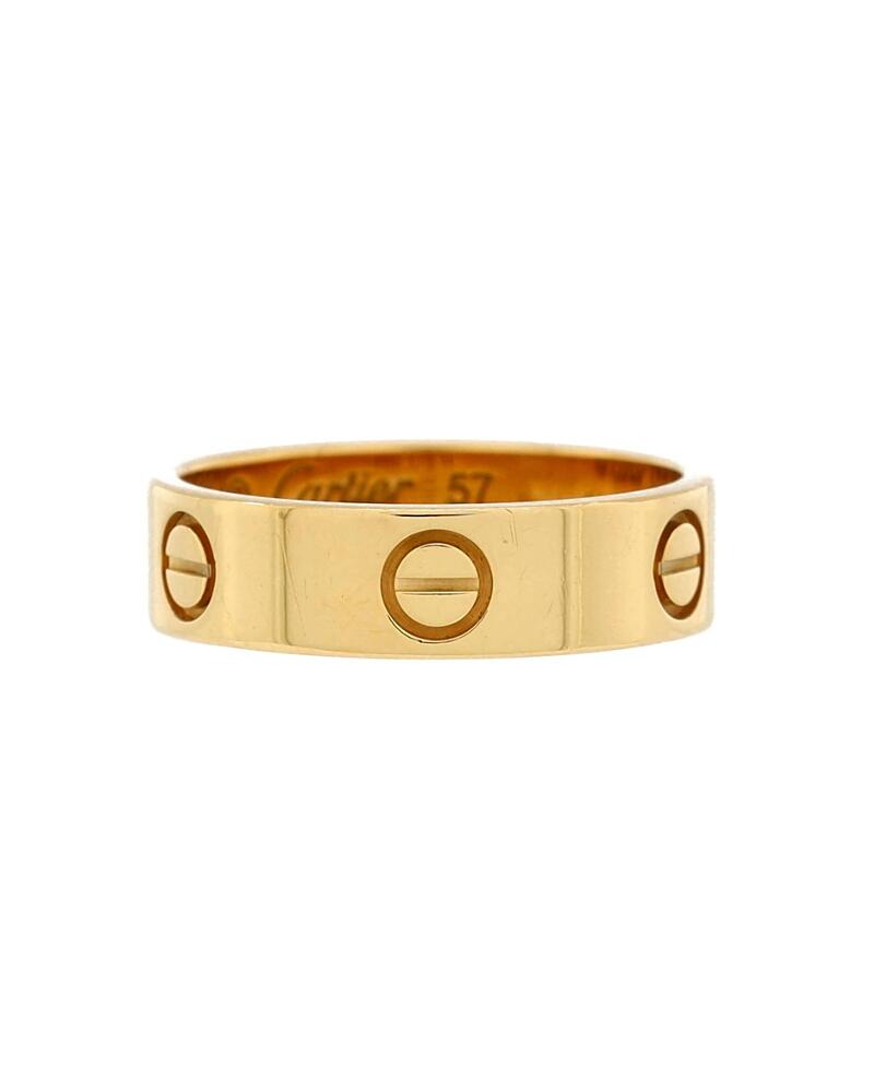 Pre-Owned Cartier Love Band Ring 18K Gold Cover