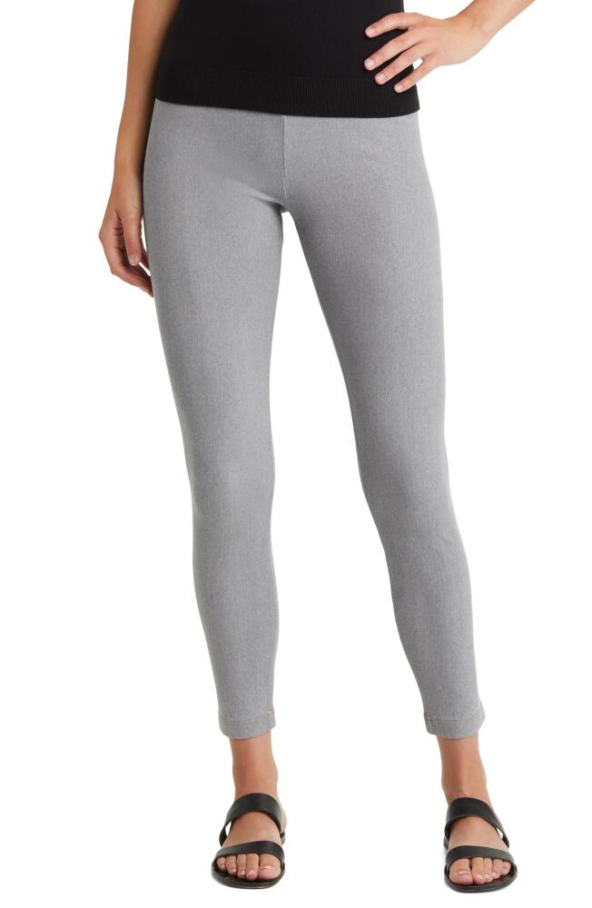 Lyssé High Waist Denim Leggings in Uptown Grey Cover