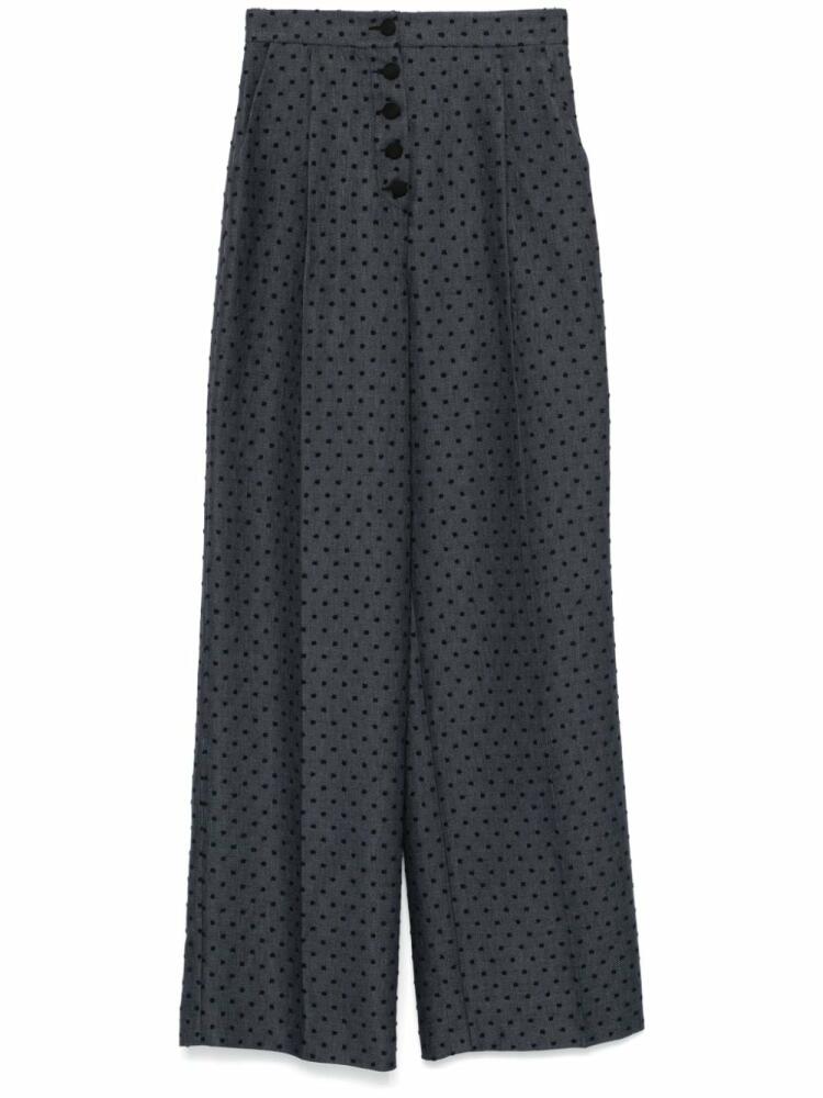 NISSA point d'esprit trousers - Grey Cover