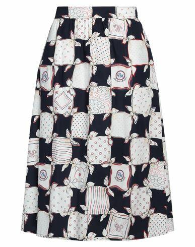 Boutique Moschino Woman Midi skirt Navy blue Cotton Cover