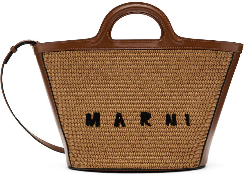 Marni Tan Tropicalia Small Tote Cover