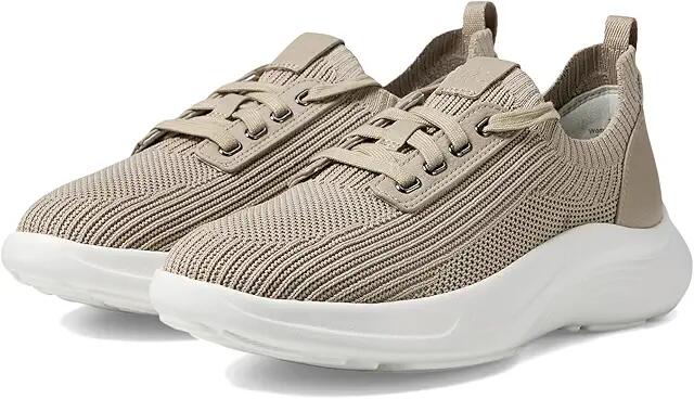 Johnston & Murphy Escape Knit Lace-Up (Taupe) Women's Shoes Cover